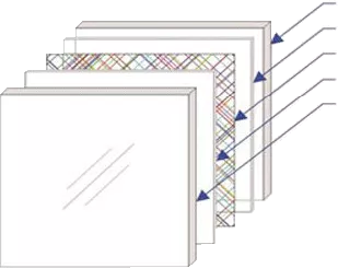 Chicken Wired Glass Obscure Laminated Glass09.png