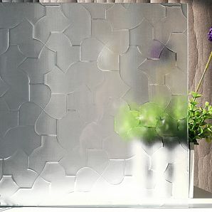 Puzzle Pattern Obscure Glass mit bestem Preis