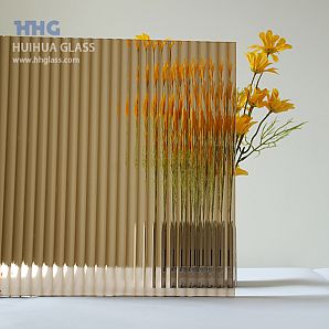 Bronze Schmales Schilfglasmuster