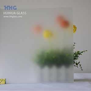 Säuregeätztes klares Glas ohne Fingerabdrücke