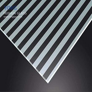 Säuregeätztes Barcode-Glas