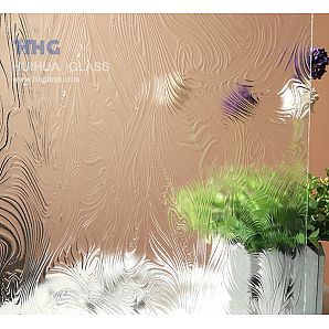 Swirl Machine Rolled Glass