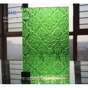 Grüne Flora Kathedrale Glasmalerei