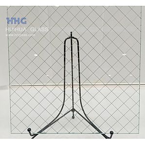 Drahtgebundenes Gussglas klar