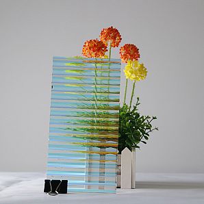 Buntes Moru-gemustertes Glas für Laterne