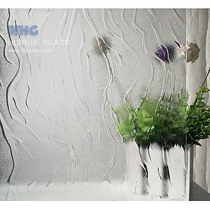 Wüstensand Glastür