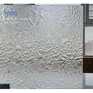 Arktische Gletscherkappe Glas Textur