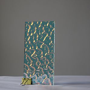 Dichroitisches Regenbogen-Aqualit-Muster