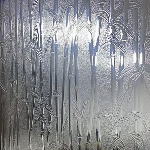 Erhöhtes Bambusglasmuster