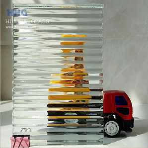 Gewelltes Beschaffenheitsglas Für Gebäude