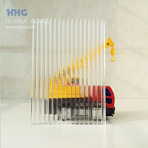 Niedriger Eisen Ridge Textured Glass Building