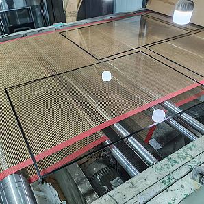 Keramik-Siebdruckglas