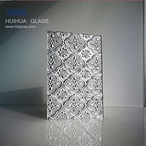 Antikes Floraglas Mit Beschichtungsspiegel